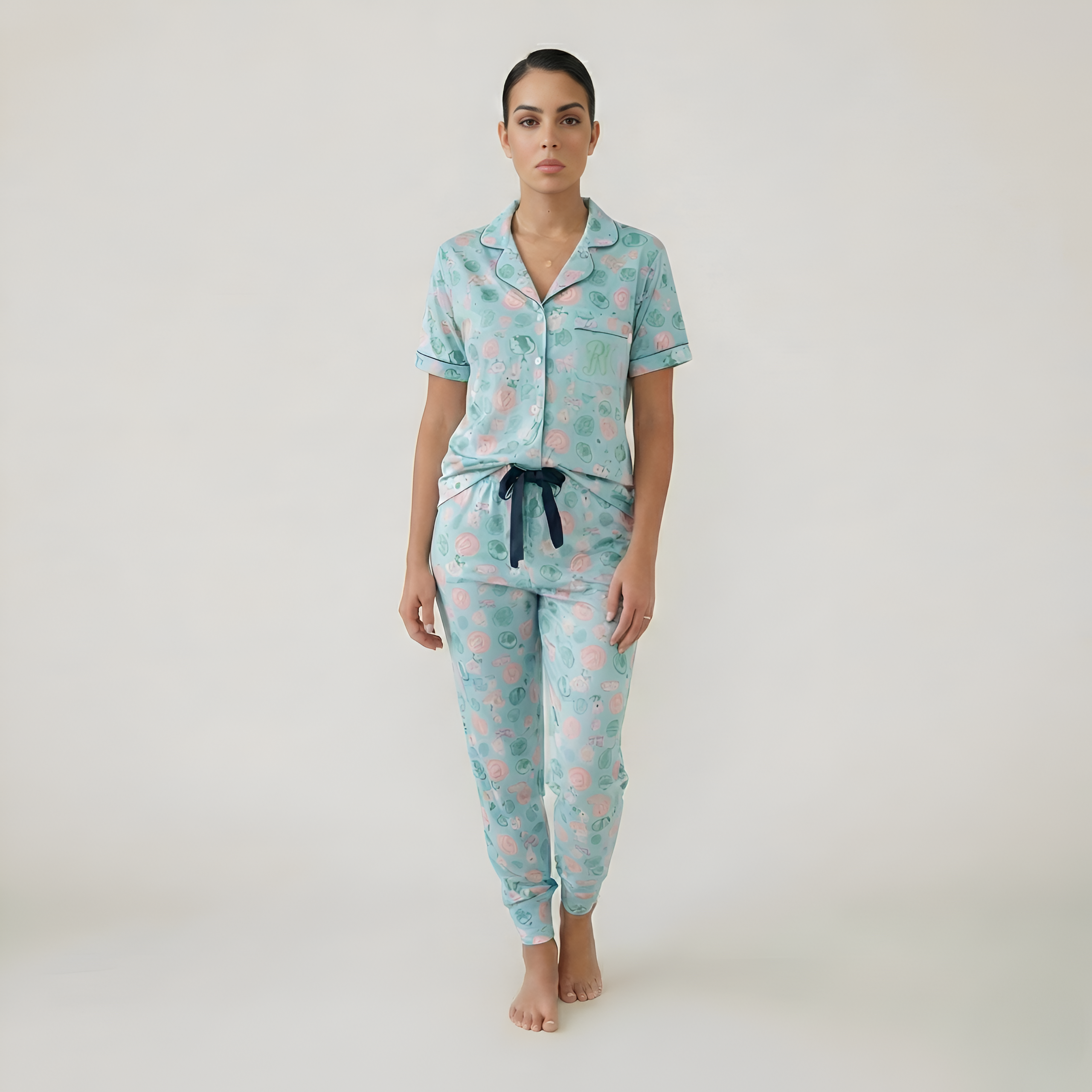 Two Piece Mystery Pajama Set For Women — view 4