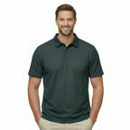 Ice Silk Textured Polo T Shirt — view 4