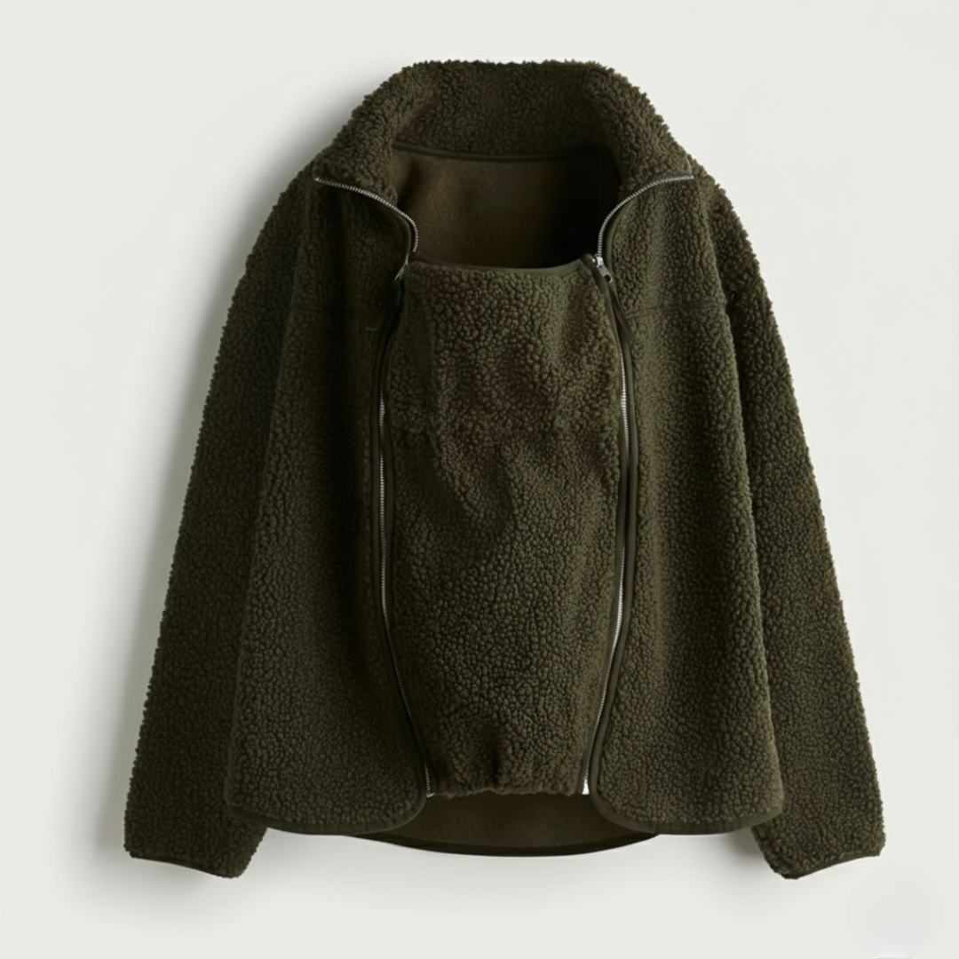 Mama Babywearing Front Carry Fleece Jacket — view 31