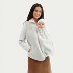 Mama Babywearing Front Carry Fleece Jacket — view 21