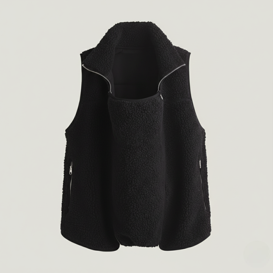 Mama Babywearing Front Carry Fleece Jacket — view 11
