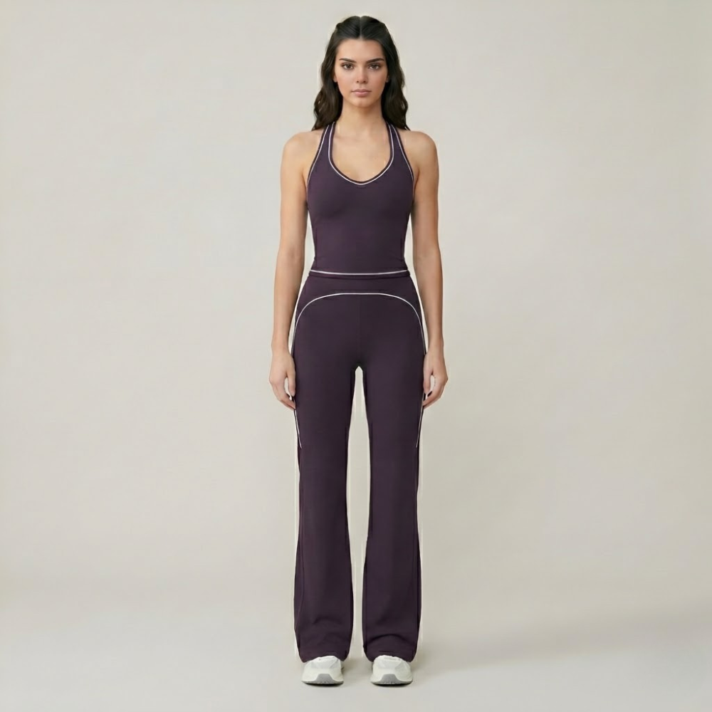 Two Piece Sporty Tracksuit Set For Women — view 12