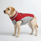 Padded Winter Dog Vest Jacket — view 3