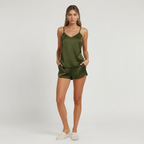 Satin Sleepwear Two Piece Cami Set — view 10