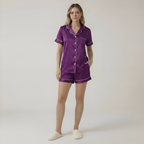 Short Sleeve Classic Pajama Set — view 12