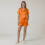 Short Sleeve Classic Pajama Set — view 3