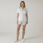 Short Sleeve Classic Pajama Set — view 7
