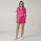 Short Sleeve Classic Pajama Set — view 10