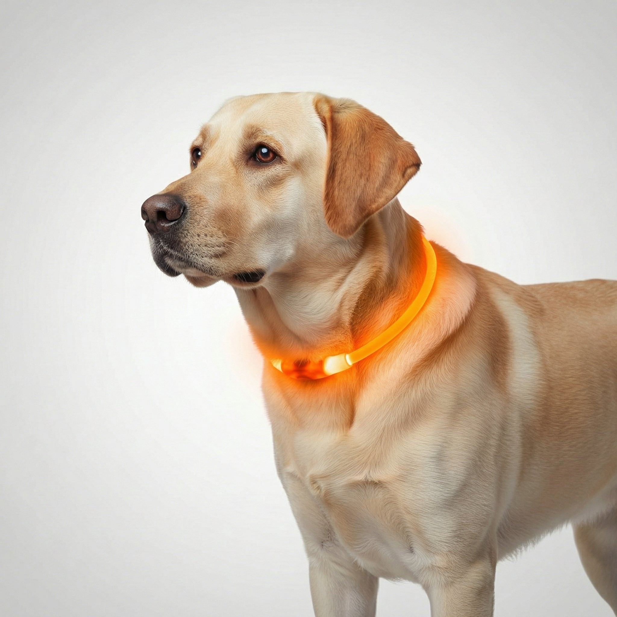 Rechargeable LED Pet Visibility Collar — view 2