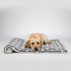 Printed Fleece Pet Cushion Blanket — view 2