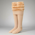 Thick Fleece Lined Tights For Girls — view 4