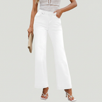 Vintage Inspired Flare Denim Jeans — view 4