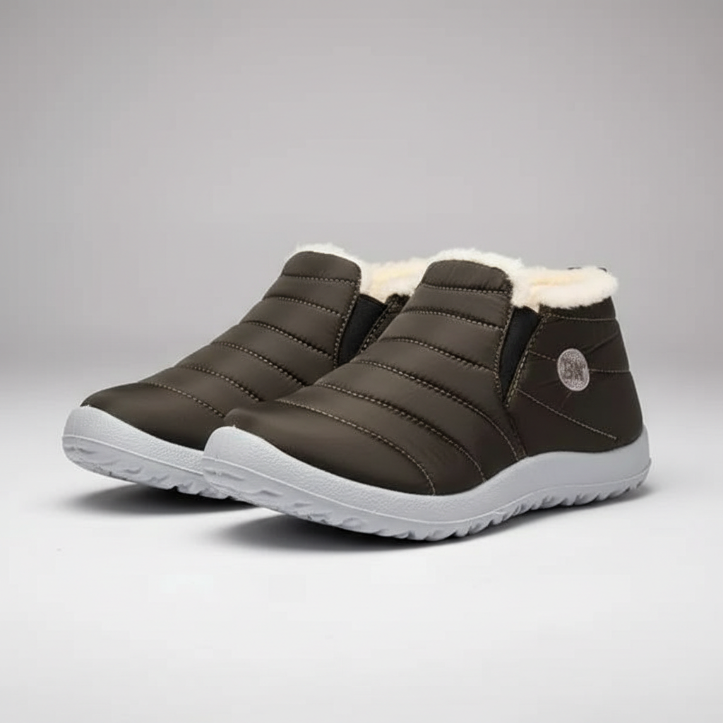 Cozy Winter Fur Lined Snow Boots — view 4