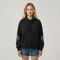 Oversized Highland Cow Printed Hoodie For Women