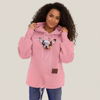 Kangaroo Style Pet Carrying Hoodie With Front Pocket — view 9