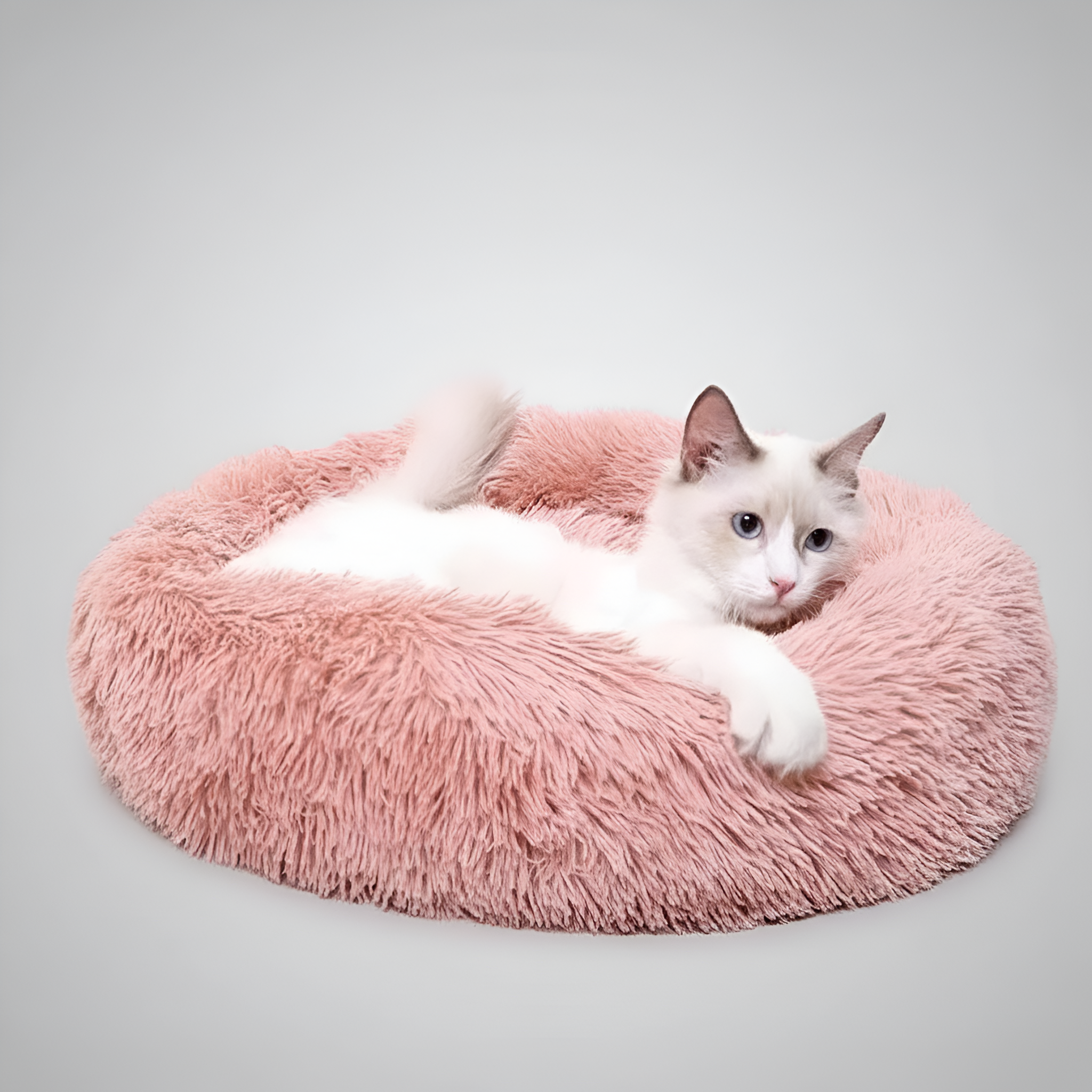 Comfy High Stretch Faux Fur Pet Bed — view 5