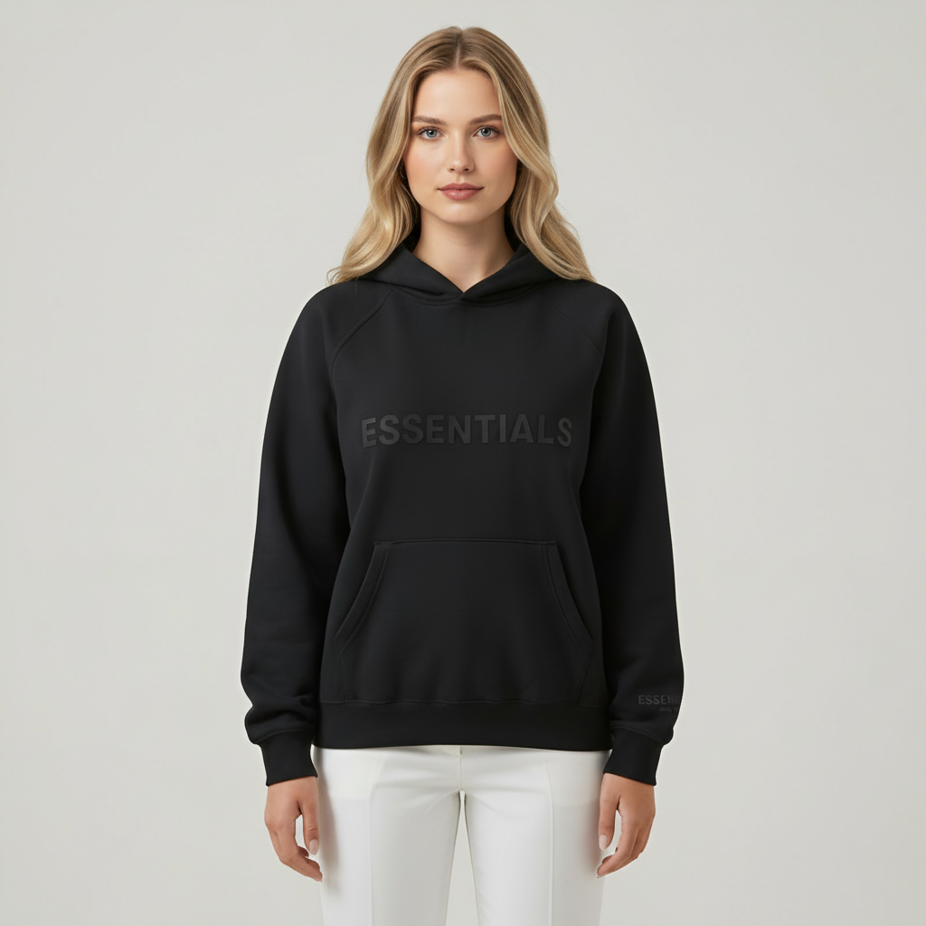 Classic Fit Hoodie With Graphic Design — view 2