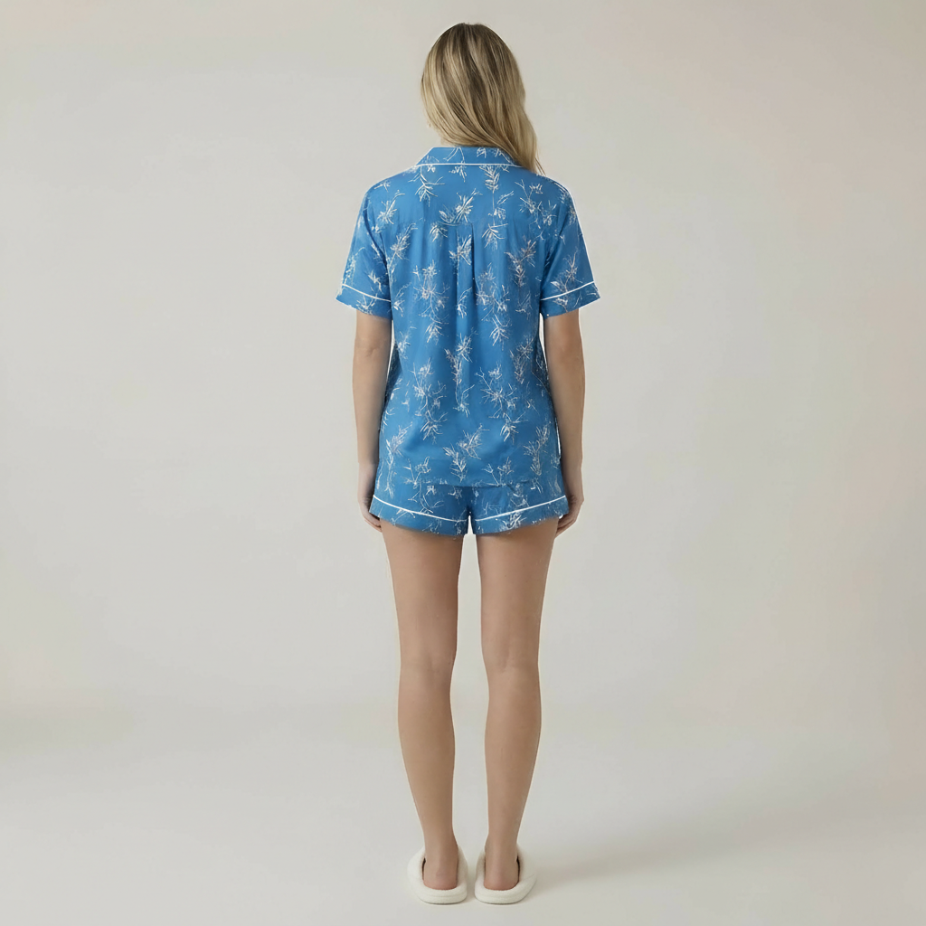 Cloud Knit Classic Pajama Set For Women — view 2