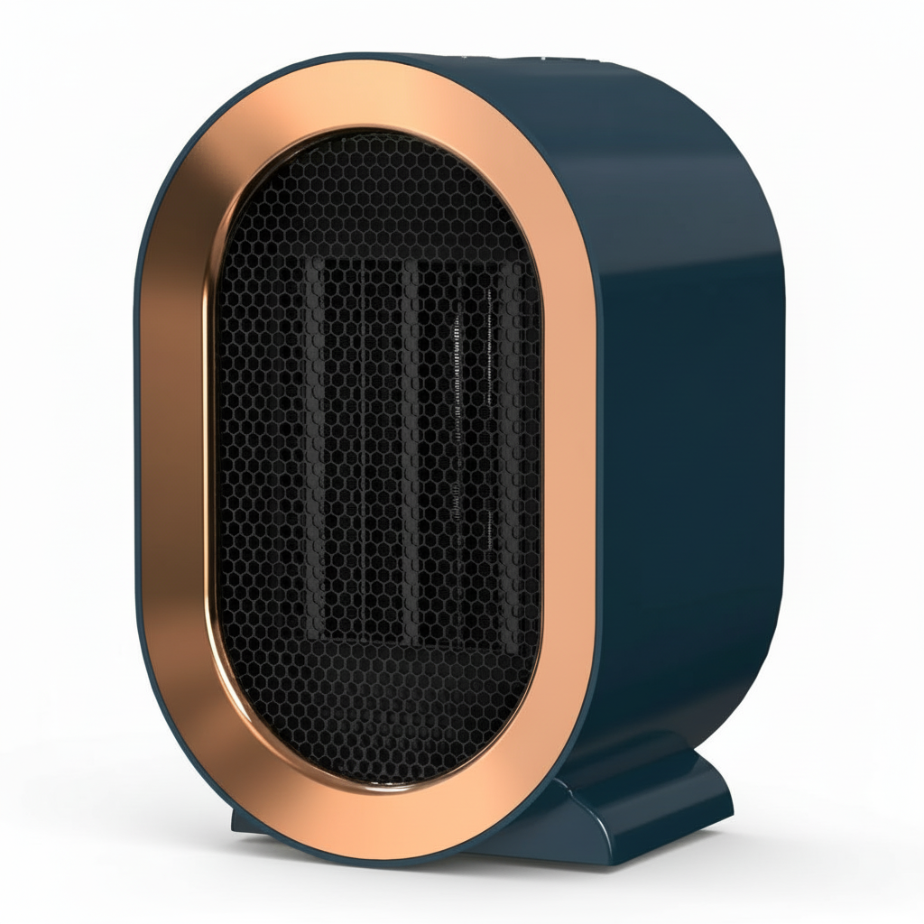 Portable Electric Heater With Fast Heating And Two Speed Settings — view 3