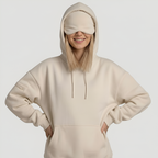 Travel Hoodie With Built In Sleeping Mask — view 8