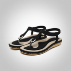 Casual Thong Sandals With Back Strap — view 2