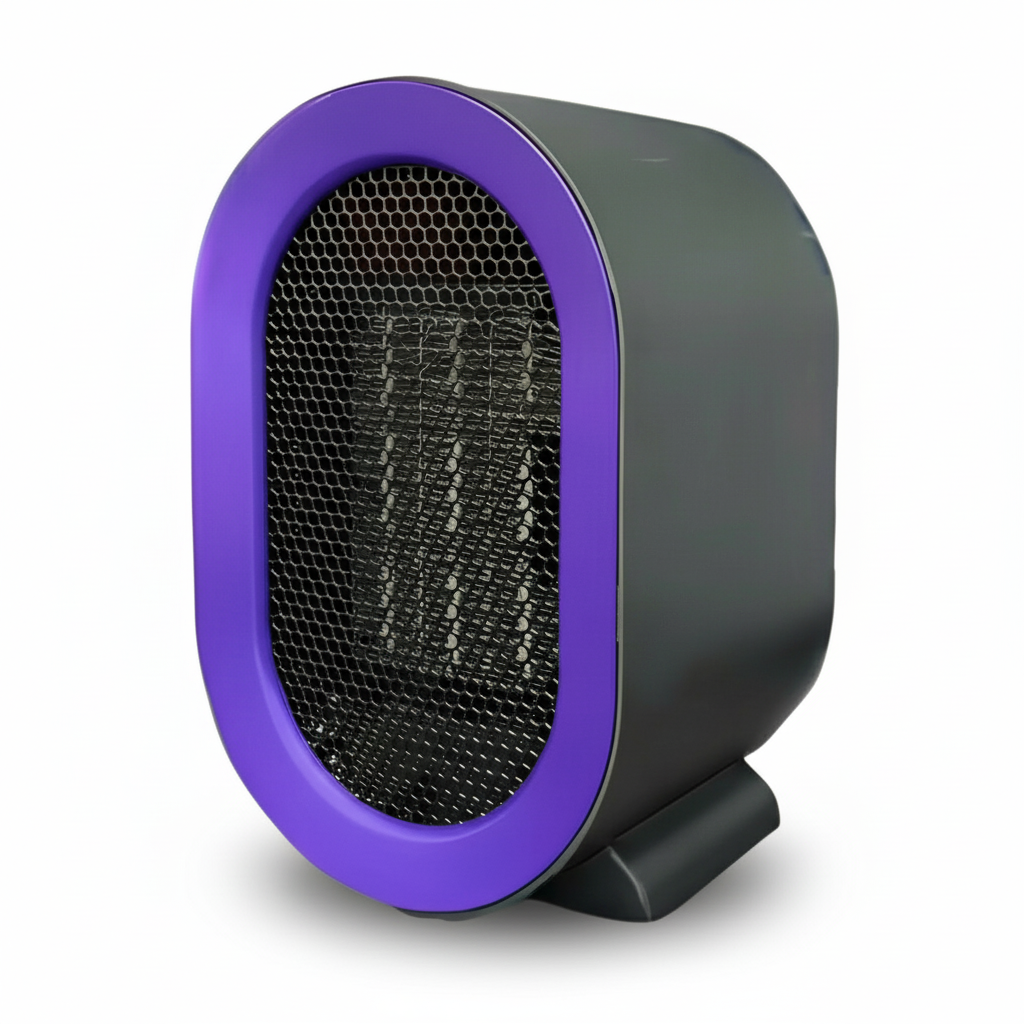 Portable Electric Heater With Fast Heating And Two Speed Settings — view 2