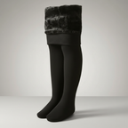 Thick Fleece Lined Tights For Girls
