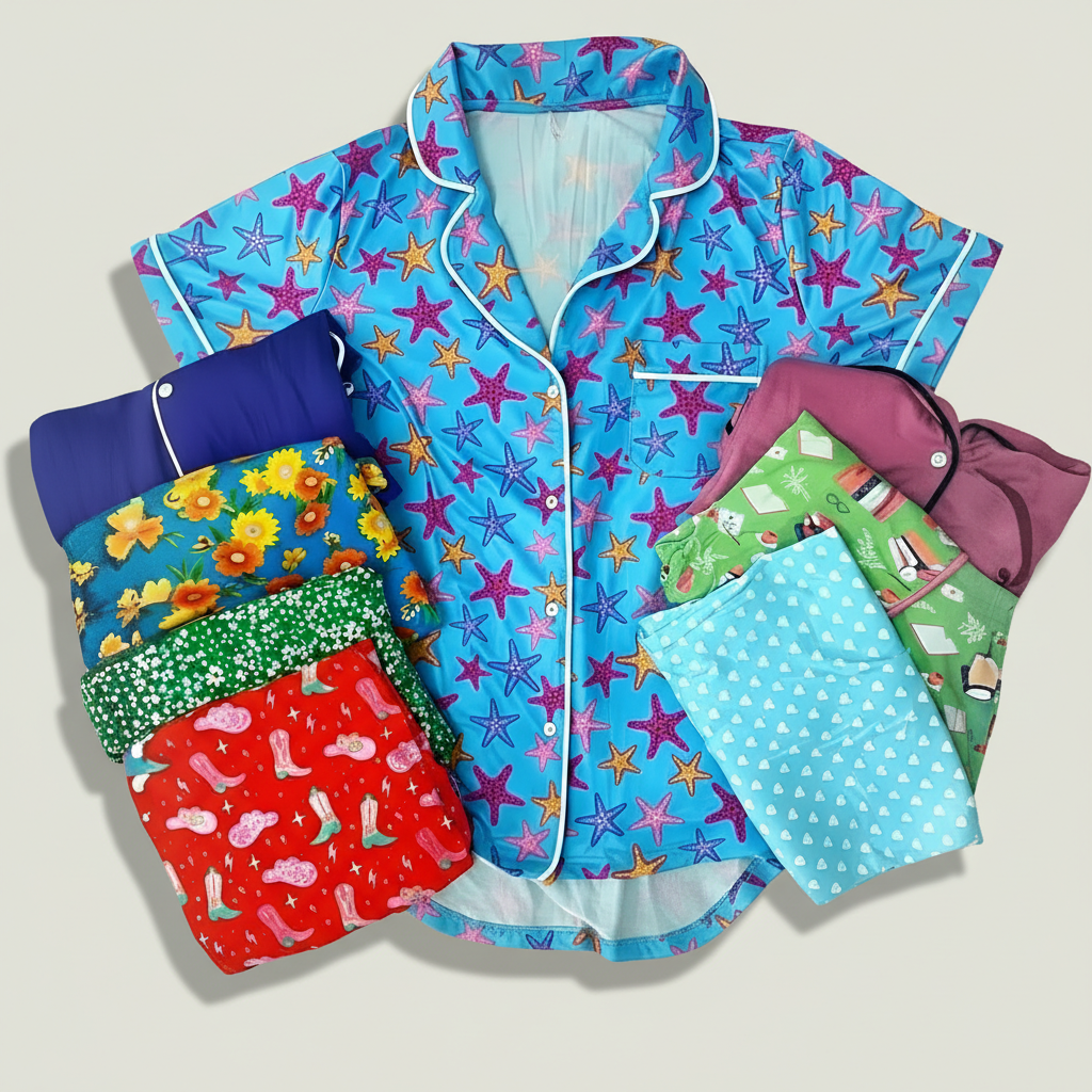 Two Piece Mystery Pajama Set For Women — view 2