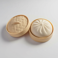 Jumbo Dumpling Squishy Fidget Toy With Steamer Box