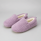 Cushioned Polar Fleece Indoor Loafer Slippers — view 11