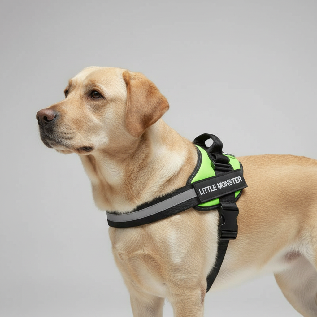Adjustable Personalized Dog Harness Vest — view 6