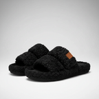 Memory Foam Fuzzy Open House Slippers — view 6