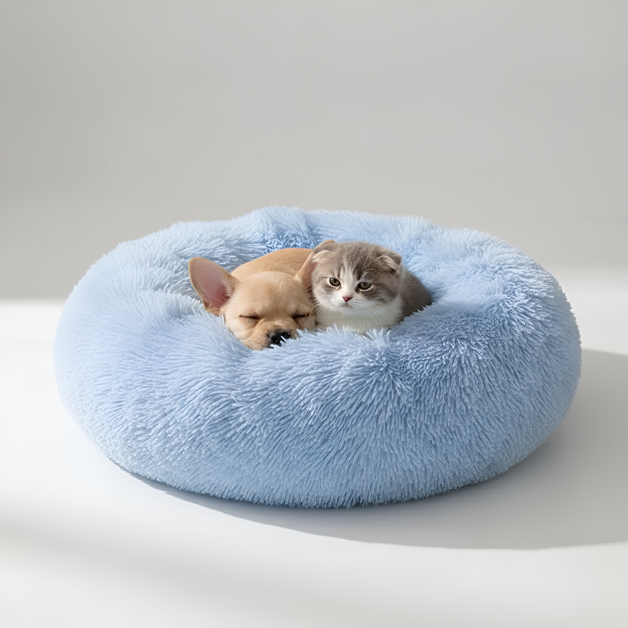 Comfy High Stretch Faux Fur Pet Bed — view 6