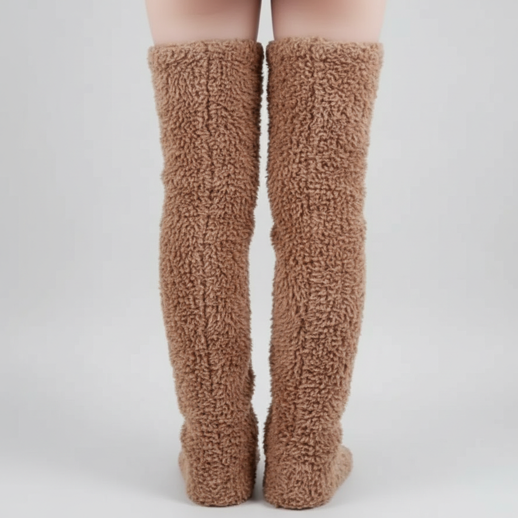 Thick Boucle Teddy Winter Warmers — view 5
