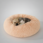 Comfy High Stretch Faux Fur Pet Bed — view 2