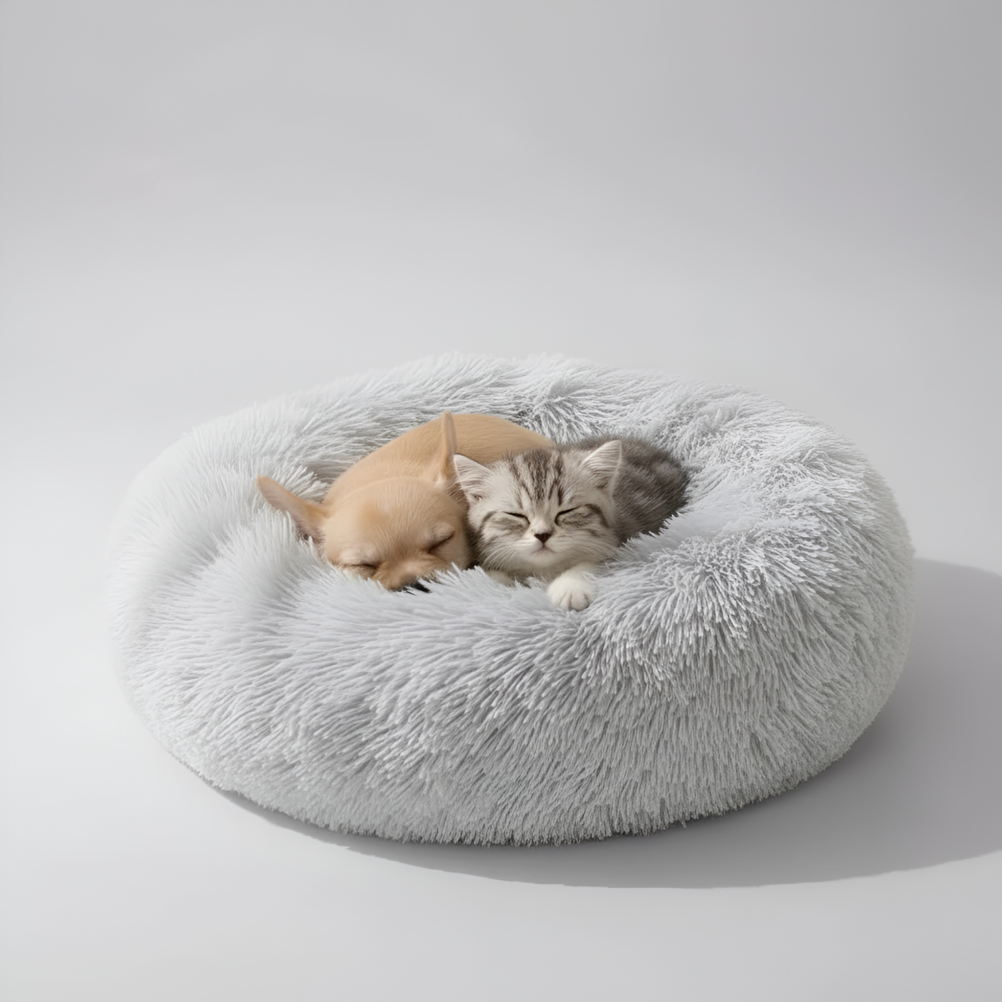 Comfy High Stretch Faux Fur Pet Bed — view 8