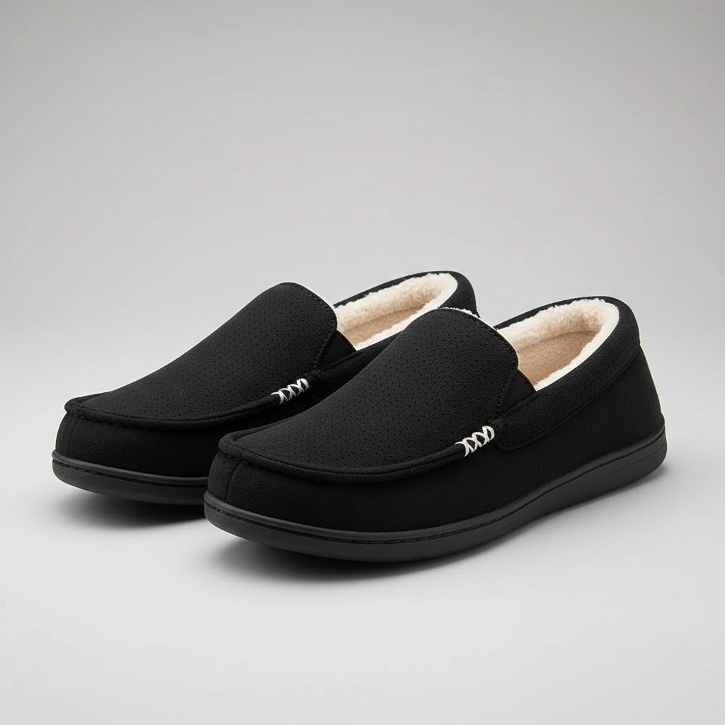 Cozy Suede Memory Foam Slipper — view 4