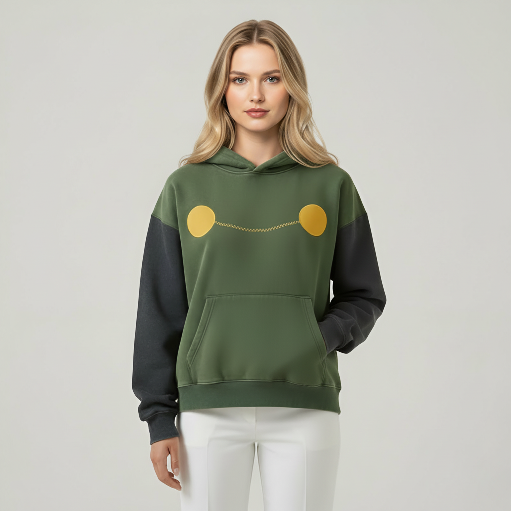 Classic Comic Spider Graphic Printed Hoodie — view 7