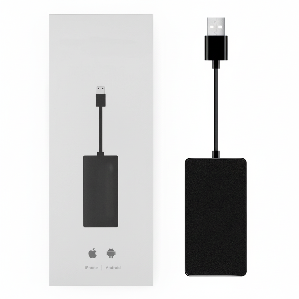 CarPlay and Android Auto Adapter Wireless Connectivity for All Car Brands — view 2