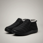 Winter Warm Fur Lined Snow Boots For Men — view 4