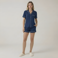 Cloud Knit Classic Pajama Set For Women — view 4