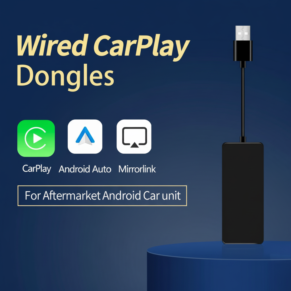 CarPlay and Android Auto Adapter Wireless Connectivity for All Car Brands — view 3
