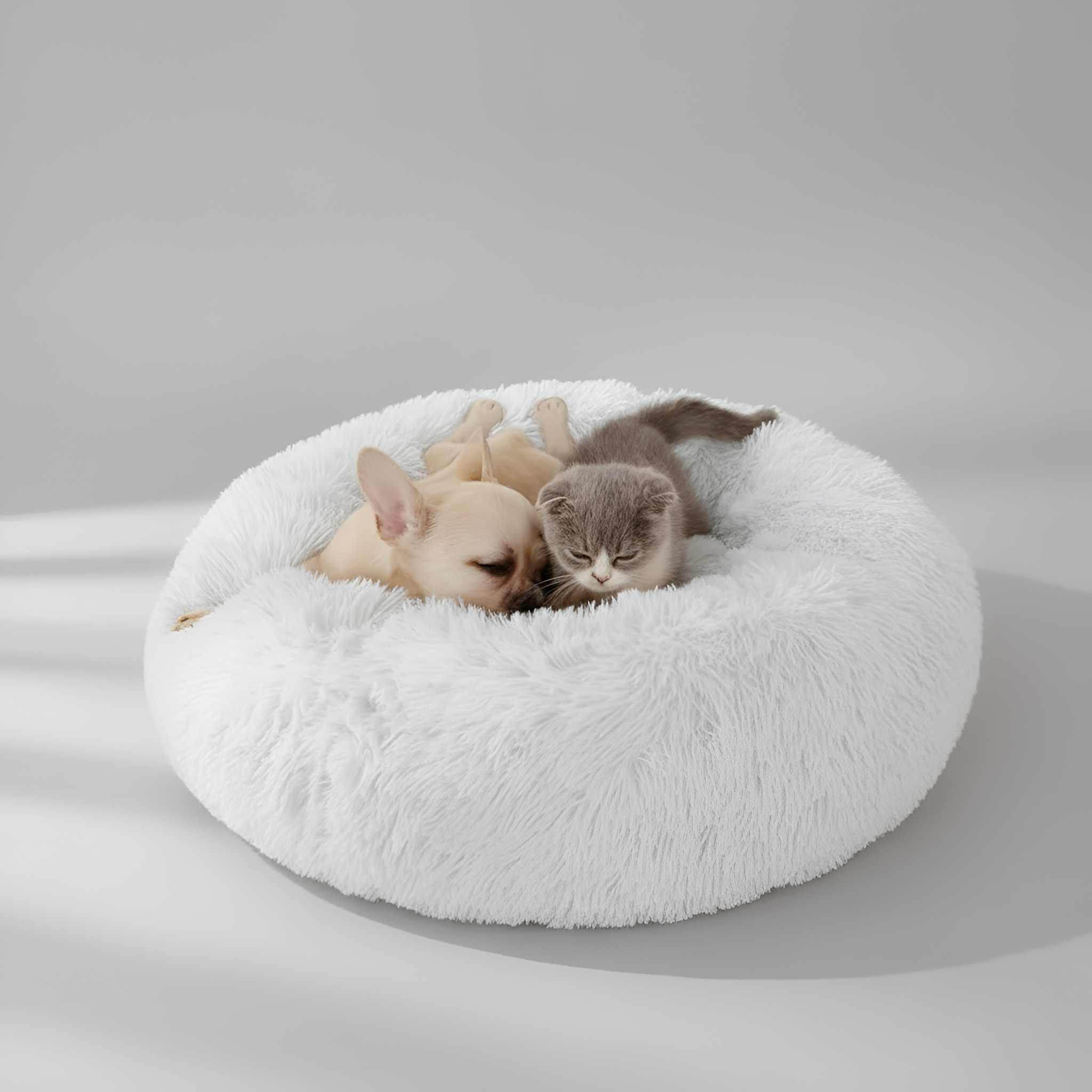 Comfy High Stretch Faux Fur Pet Bed — view 4
