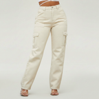 Adjustable Straight Fit Cargo Pants — view 7