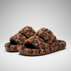 Memory Foam Fuzzy Open House Slippers — view 7