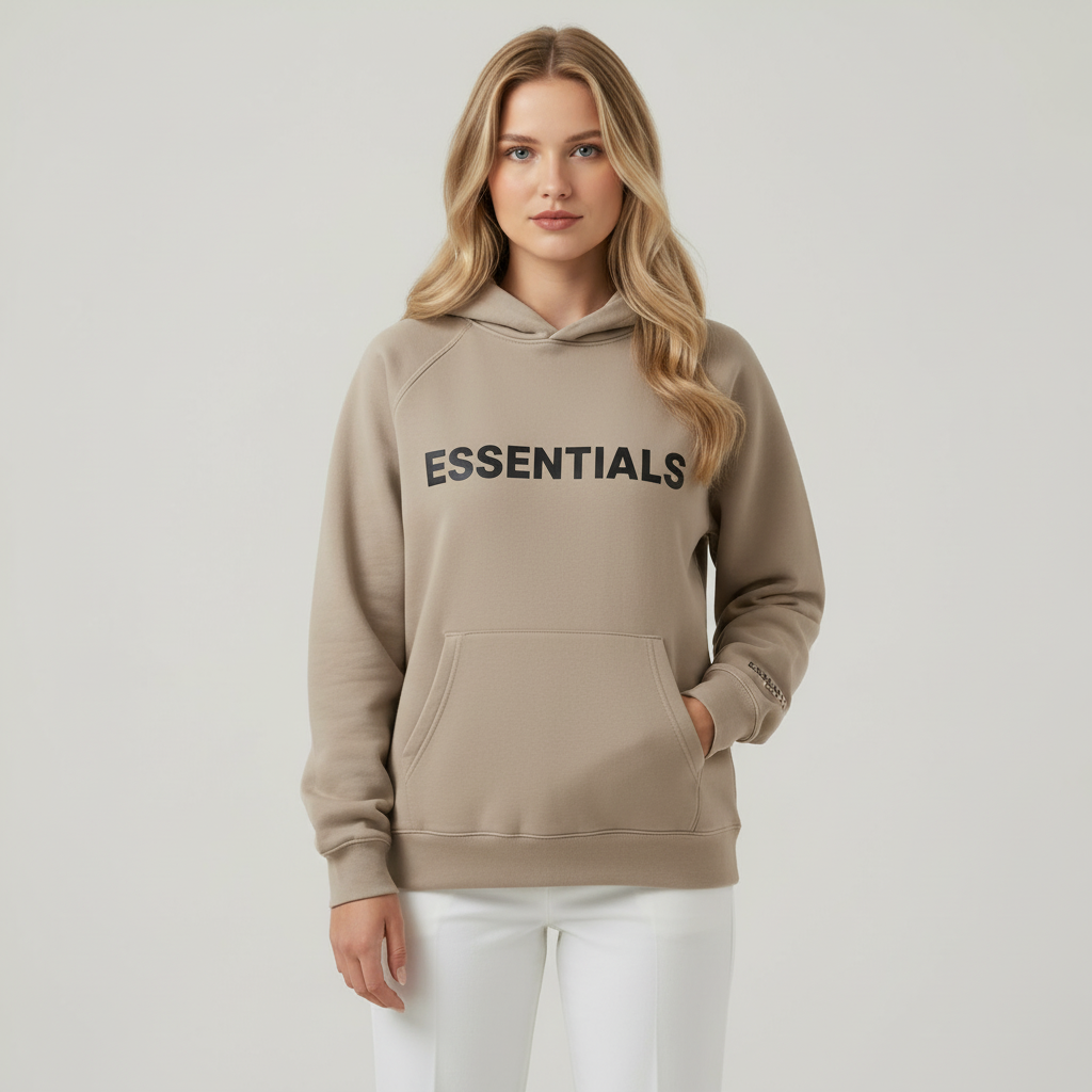 Classic Fit Hoodie With Graphic Design — view 4