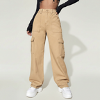 Adjustable Straight Fit Cargo Pants — view 8