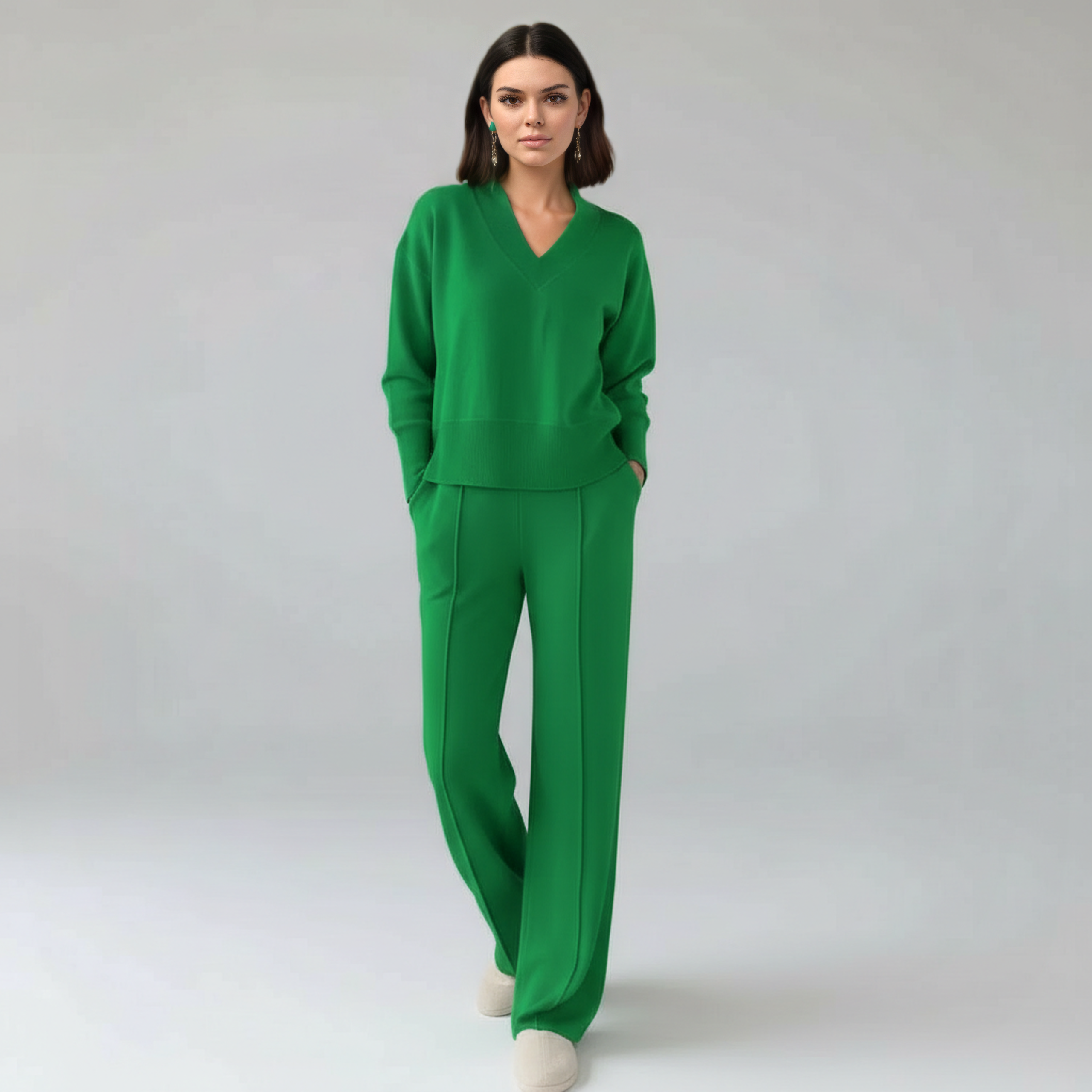 Casual Soft Fit Lounge Pant Set