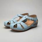 Everyday Adjustable Strap Low Wedge Sandals — view 4