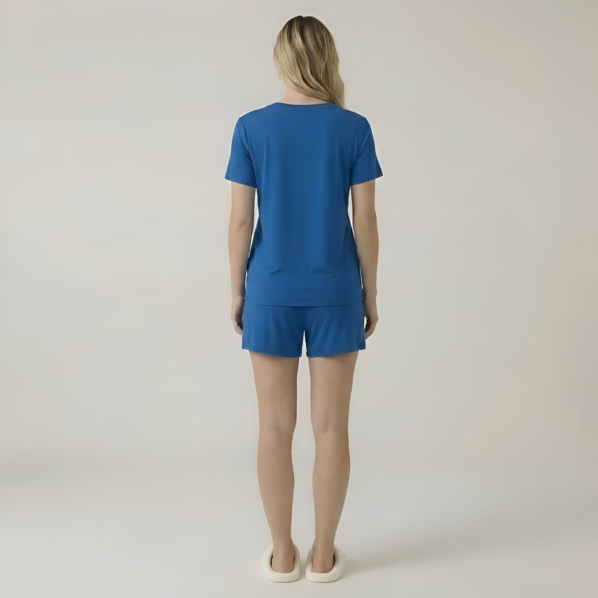 Short Sleeve Summer Pajama Set For Women — view 8